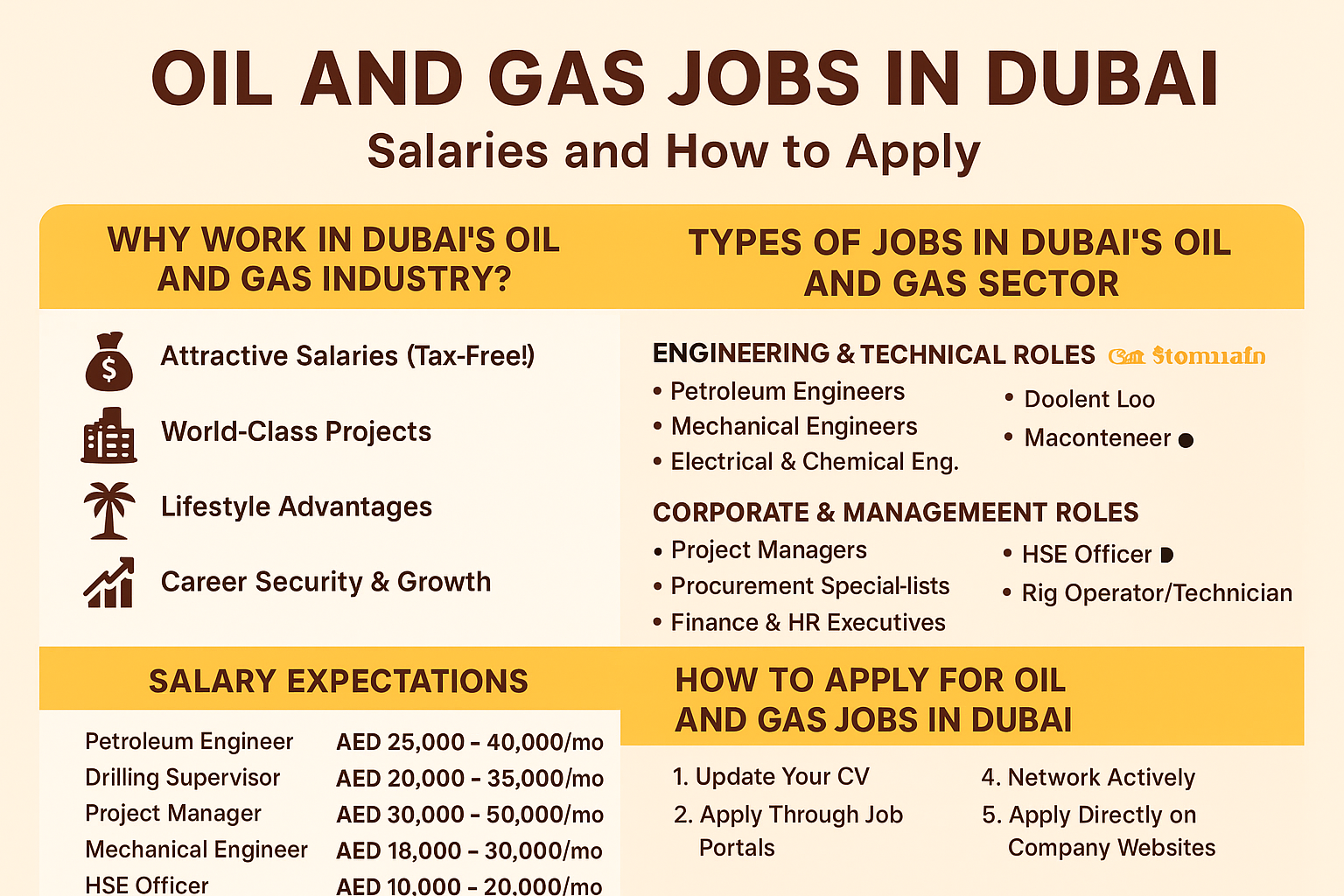 Oil and Gas Jobs in Dubai